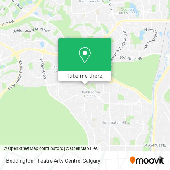 Beddington Theatre Arts Centre map