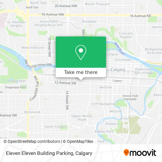 Eleven Eleven Building Parking map