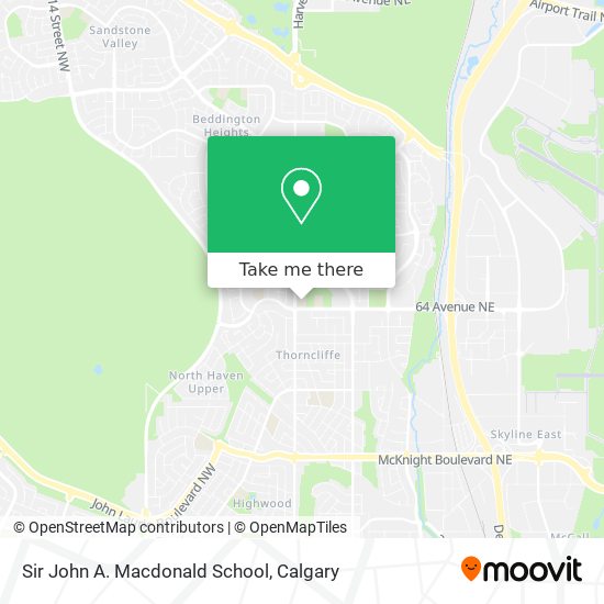 Sir John A. Macdonald School plan