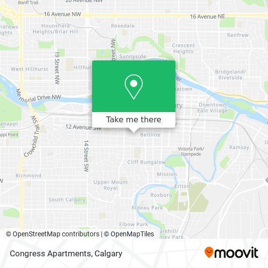 Congress Apartments plan