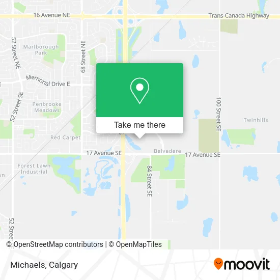 Michaels map