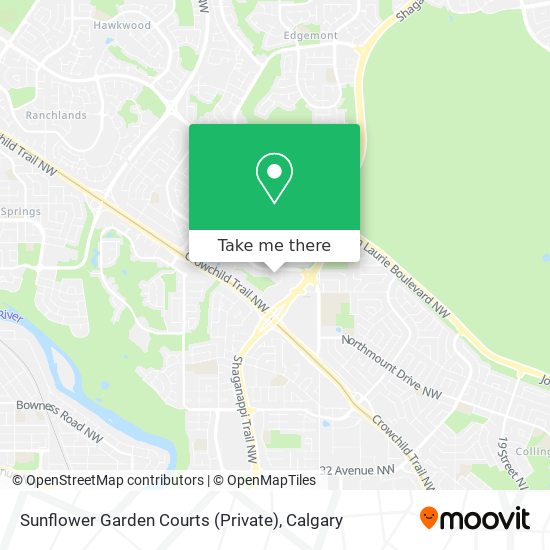 Sunflower Garden Courts (Private) map