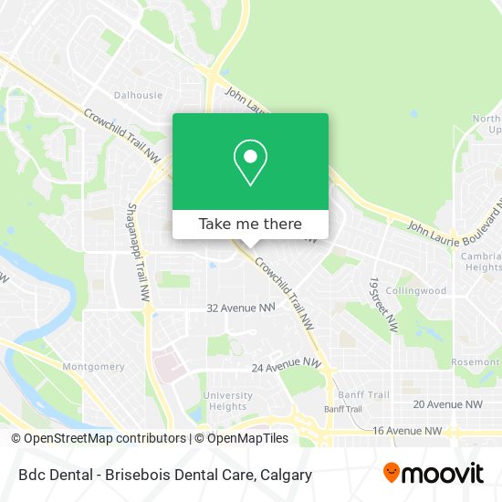 Bdc Dental - Brisebois Dental Care map