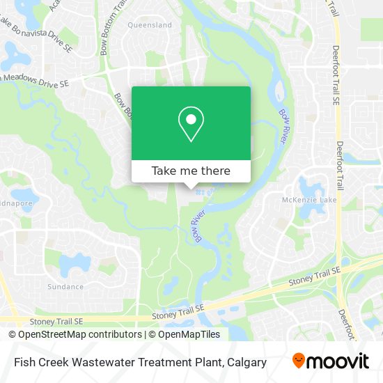 Fish Creek Wastewater Treatment Plant plan