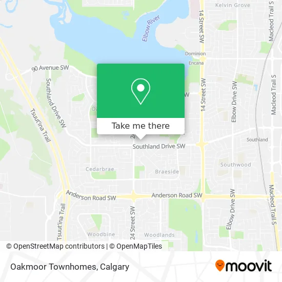Oakmoor Townhomes plan