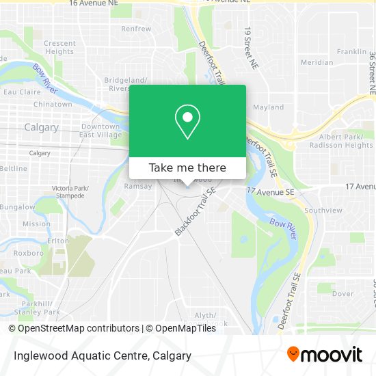 Inglewood Aquatic Centre map