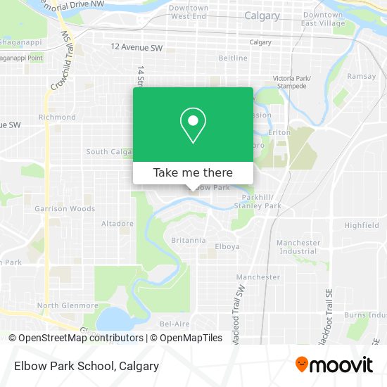Elbow Park School plan