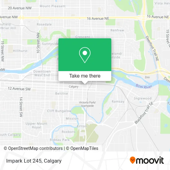 Impark Lot 245 map