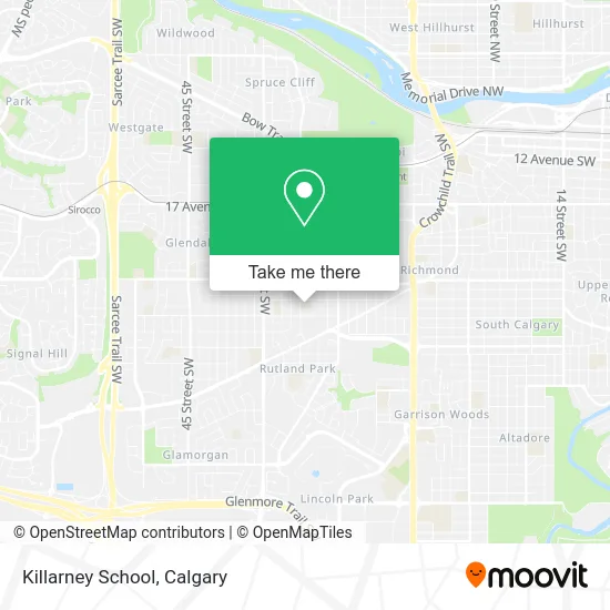 Killarney School map