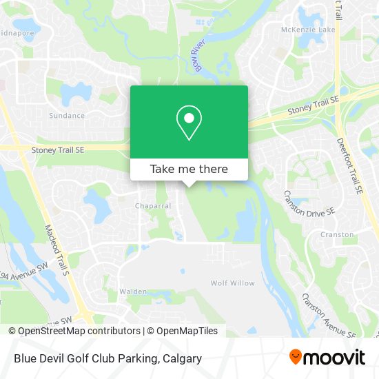 Blue Devil Golf Club Parking map