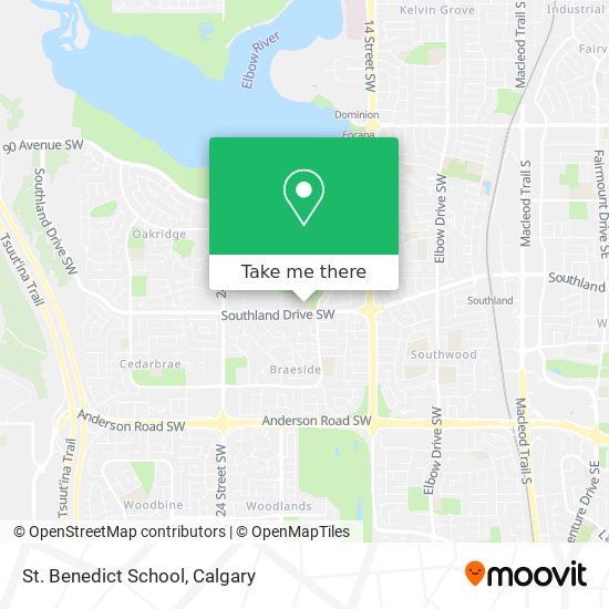 St. Benedict School plan