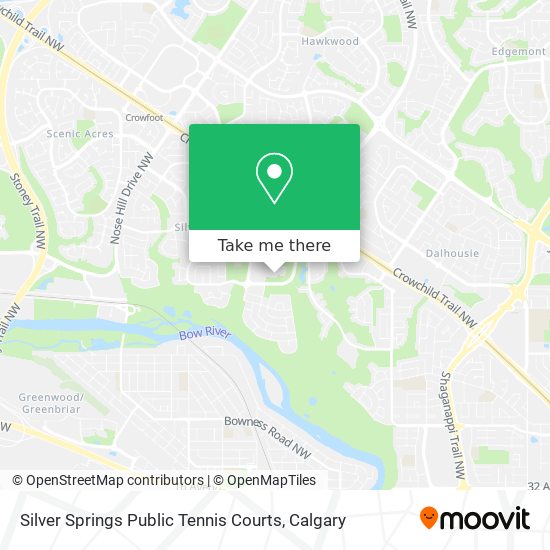 Silver Springs Public Tennis Courts plan