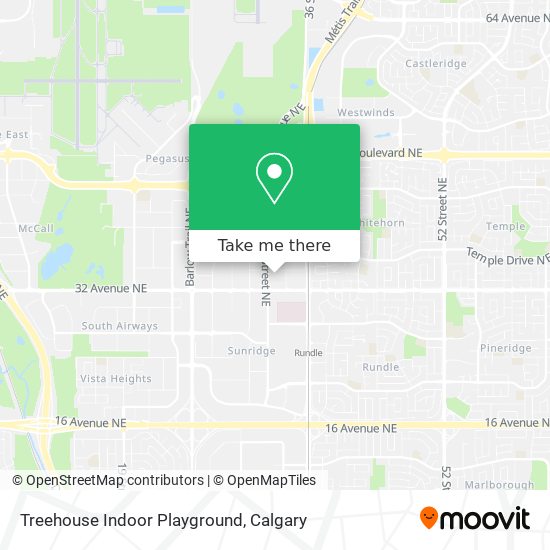 Treehouse Indoor Playground map
