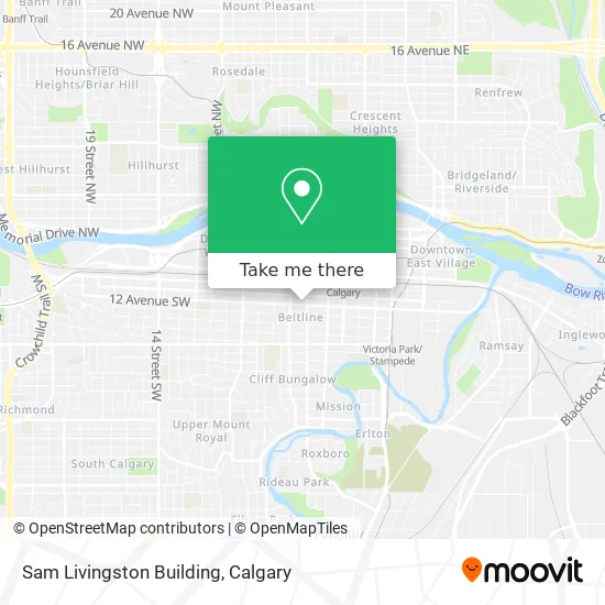 Sam Livingston Building map