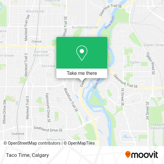 Taco Time map