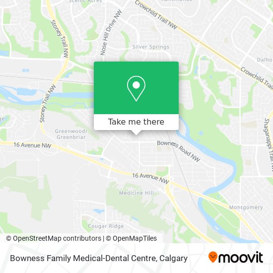 Bowness Family Medical-Dental Centre plan