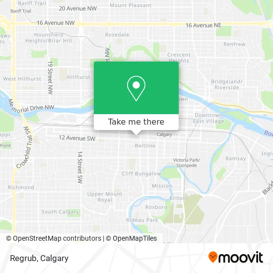 Regrub map