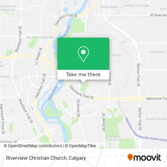 Riverview Christian Church map