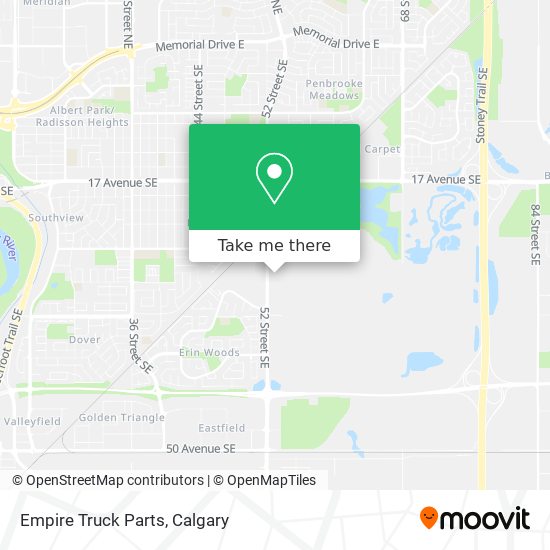 Empire Truck Parts map