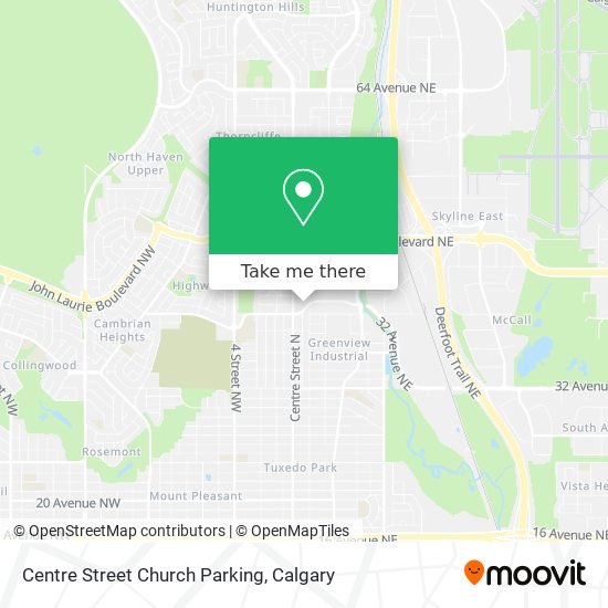 Centre Street Church Parking plan