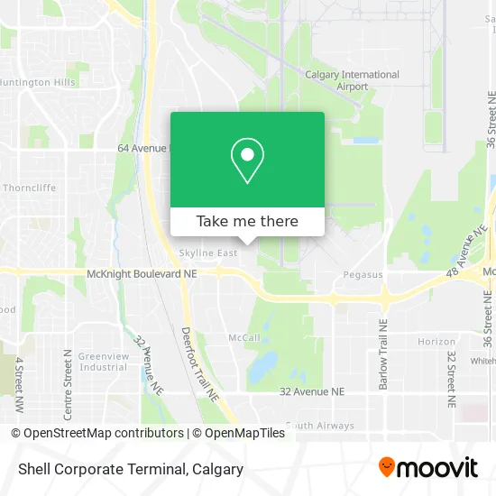 Shell Corporate Terminal map