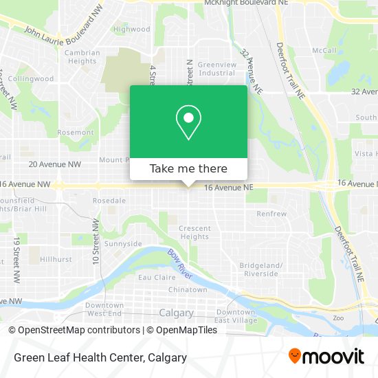 Green Leaf Health Center map