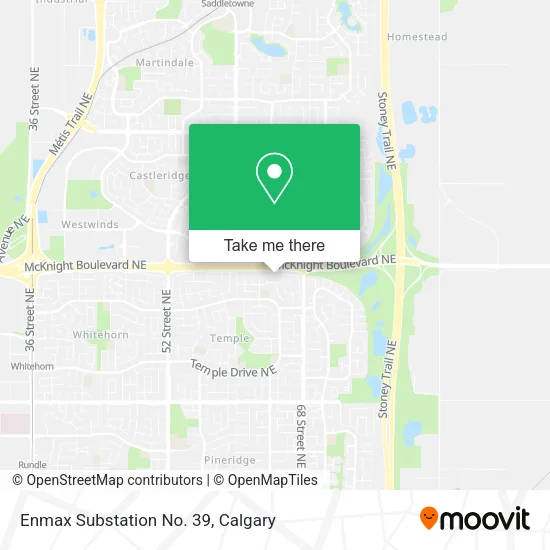 Enmax Substation No. 39 plan