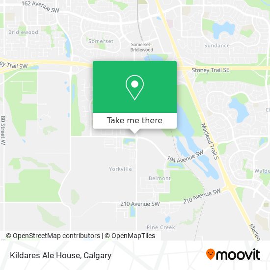 Kildares Ale House map