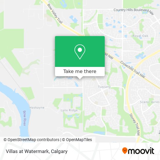 Villas at Watermark plan