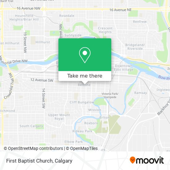 First Baptist Church plan
