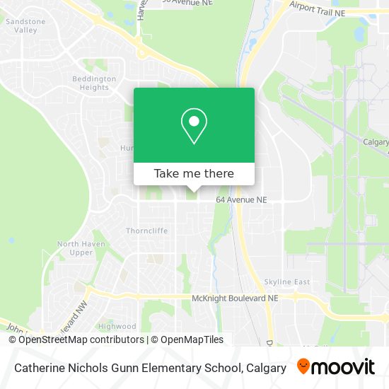 Catherine Nichols Gunn Elementary School map