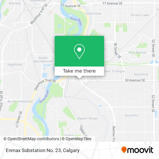 Enmax Substation No. 23 map