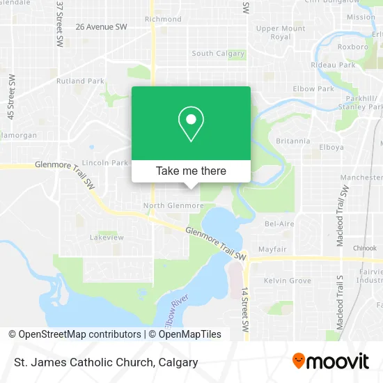St. James Catholic Church plan