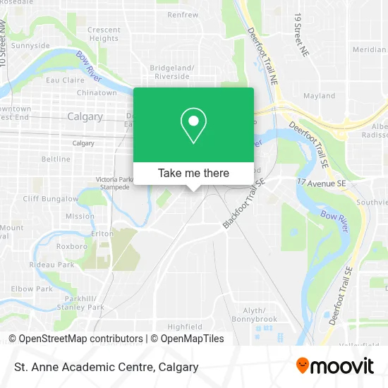 St. Anne Academic Centre map