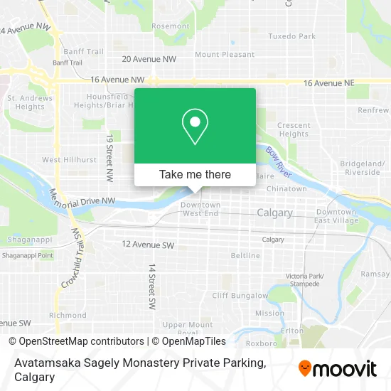 Avatamsaka Sagely Monastery Private Parking map