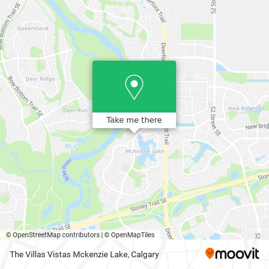 The Villas Vistas Mckenzie Lake map