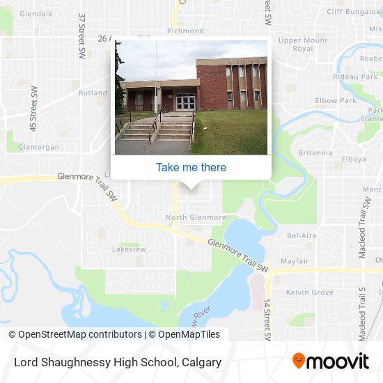 Lord Shaughnessy High School plan