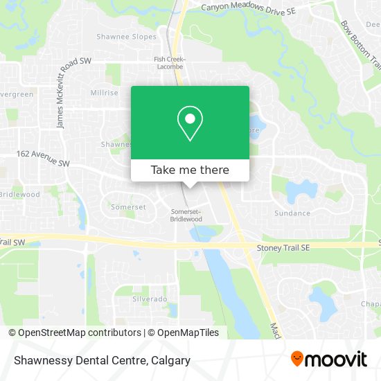 Shawnessy Dental Centre map