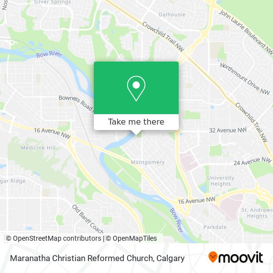 Maranatha Christian Reformed Church plan