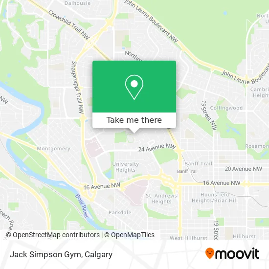 Jack Simpson Gym map