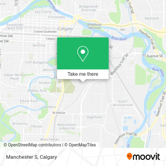 Manchester S map
