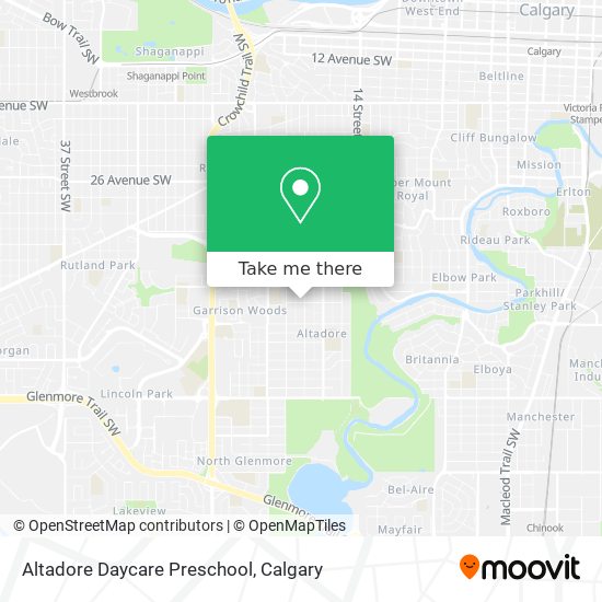 Altadore Daycare Preschool map