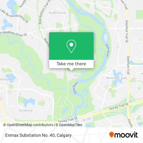 Enmax Substation No. 40 map