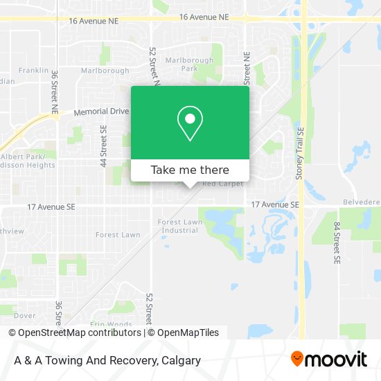 A & A Towing And Recovery plan