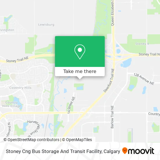 Stoney Cng Bus Storage And Transit Facility map