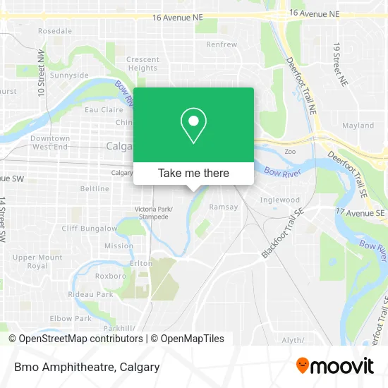 Bmo Amphitheatre map