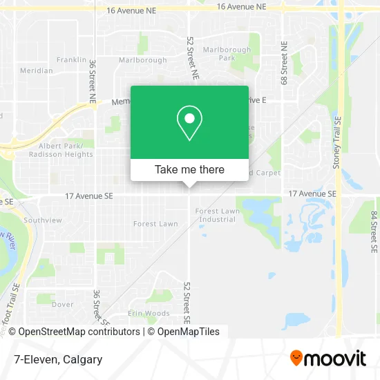 7-Eleven map
