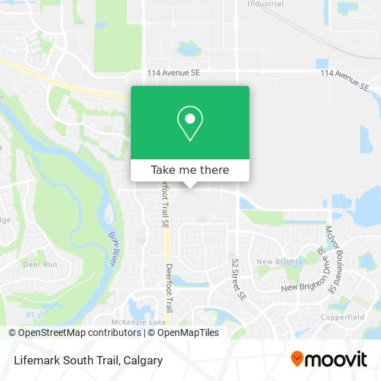 Lifemark South Trail map