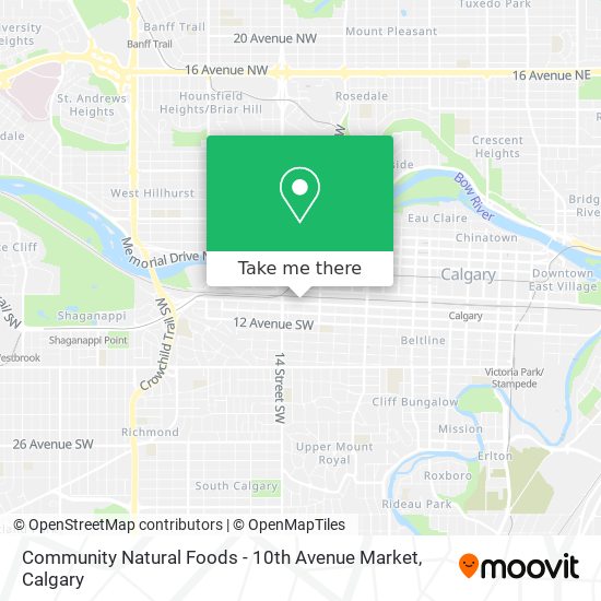 Community Natural Foods - 10th Avenue Market plan