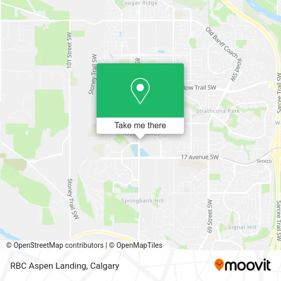 RBC Aspen Landing map